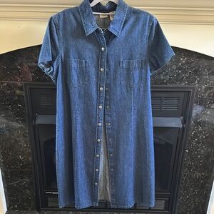 L.L. Bean Blue Denim Dress